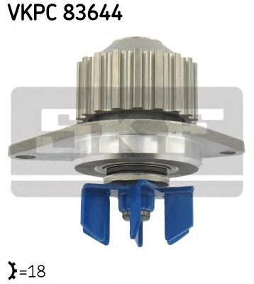 VKPC 83644 SKF - Насос охолоджуючої рідини1